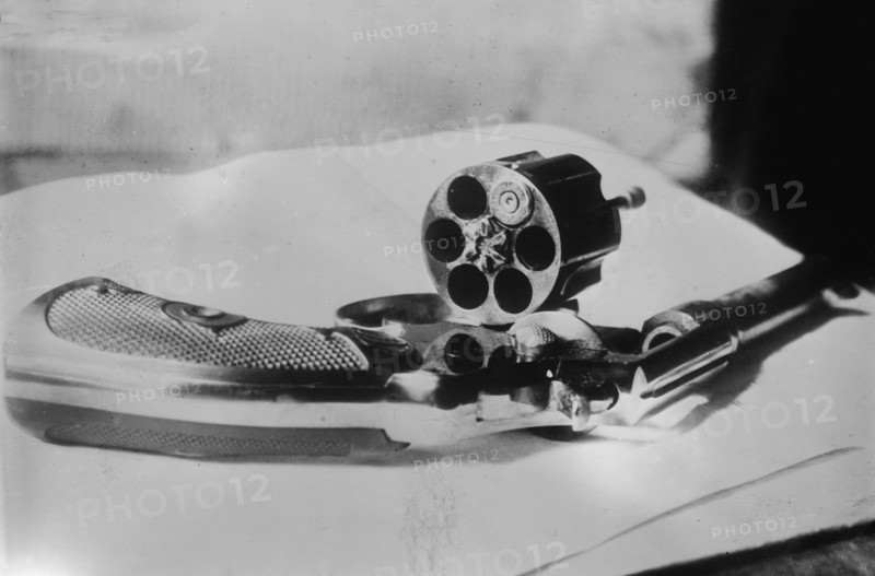 .38 Revolver used in John F. Schrank's attempted assassination of U.S. President Teddy Roosevelt in Oct. 1912