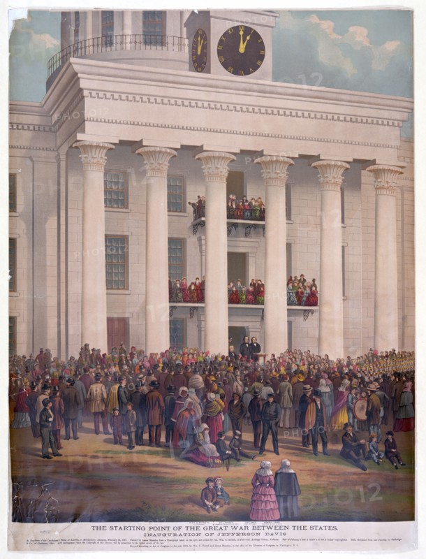 The starting point of the great war between the states (printed ca. 1878)