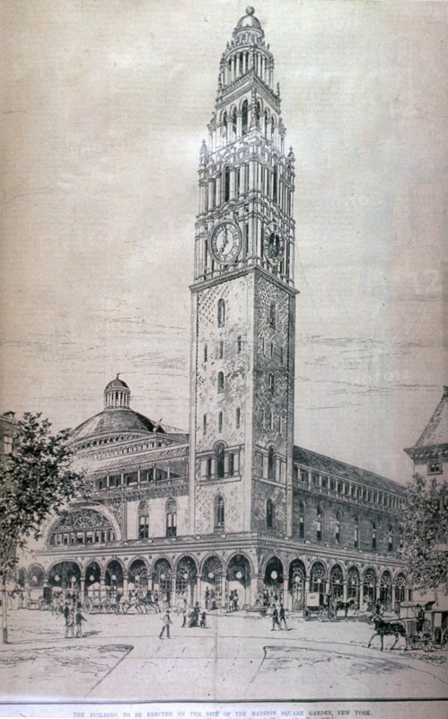 The second Madison Square Garden ca. 1890s?
