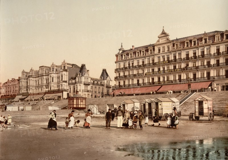 The hotels, Blankenberghe, Belgium ca. 1890-1900