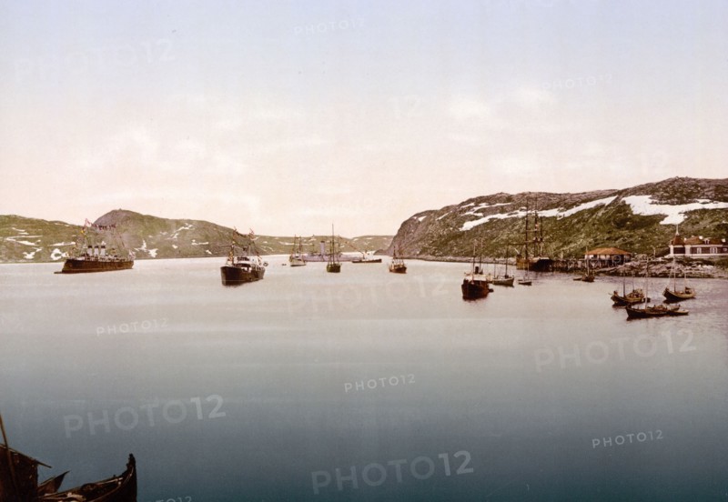 General view, Port Catherine, Kola Peninsula, Russia ca. 1890-1900
