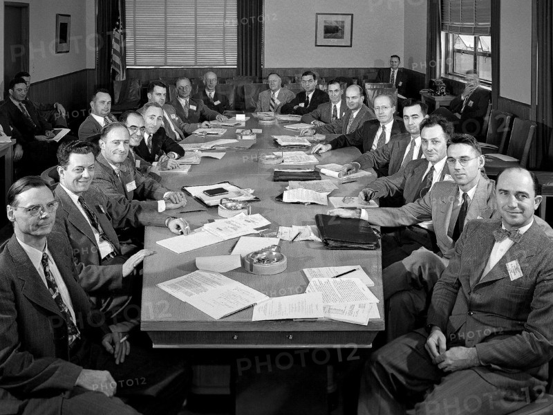 NACA Subcommittee on Combustion Meeting ca. 1951