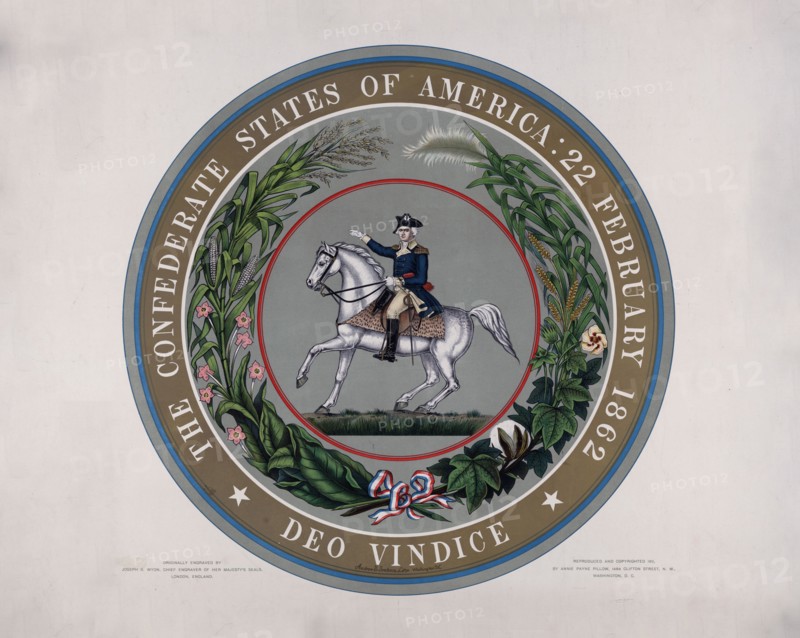 The Confederate States of America : 22 February 1862 - deo vindice