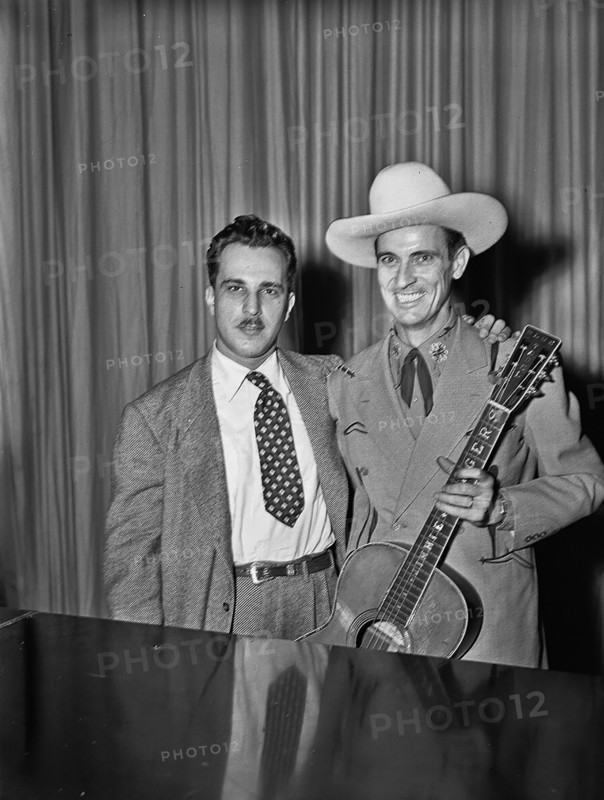 Portrait of Dave Miller and Ernest Tubb, Carnegie Hall, New York, N.Y., Sept. 18-19, 1947