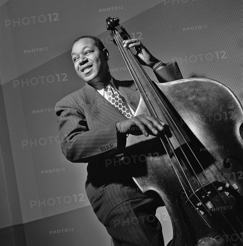 Jazz bassist Al Hall, ca. July 1947