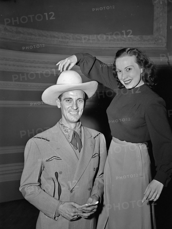 Portrait of Ernest Tubb, Carnegie Hall, New York, N.Y., Sept. 18-19, 1947