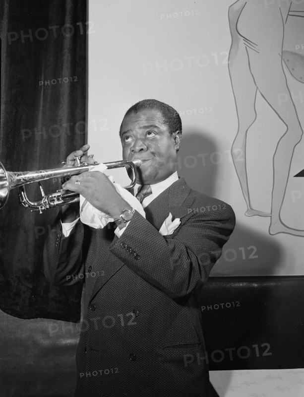 Portrait of Louis Armstrong, between 1938 and 1948