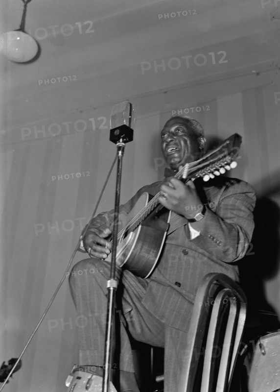 Portrait of Leadbelly, National Press Club, Washington, D.C., between 1938 and 1948