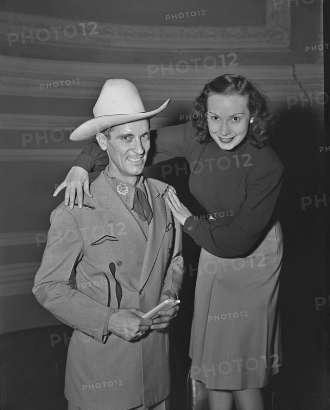 Portrait of Ernest Tubb, Carnegie Hall, New York, N.Y., Sept. 18-19, 1947