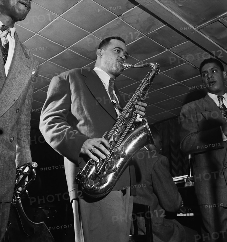Portrait of Arnett Cobb, Downbeat, New York, N.Y., between 1946 and 1948