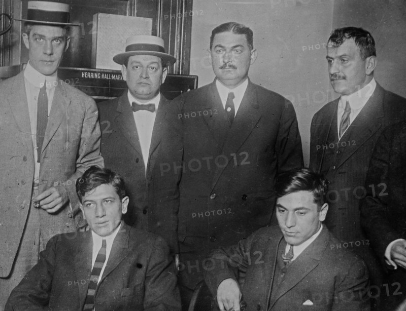 'Lefty Louie', 'Gyp the Blood', & their captors ca. 1912