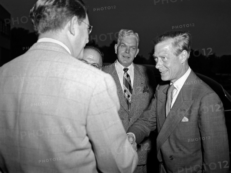 Duke of Windsor Visits the Lewis Flight Propulsion Research Laboratory ca. 1951