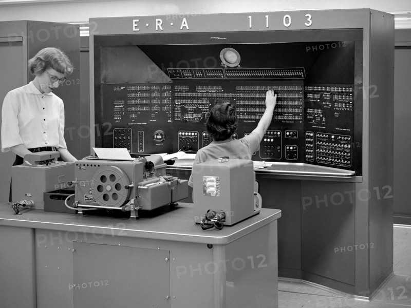 ERA 1103 UNIVAC 2 Calculating Machine ca. 1955