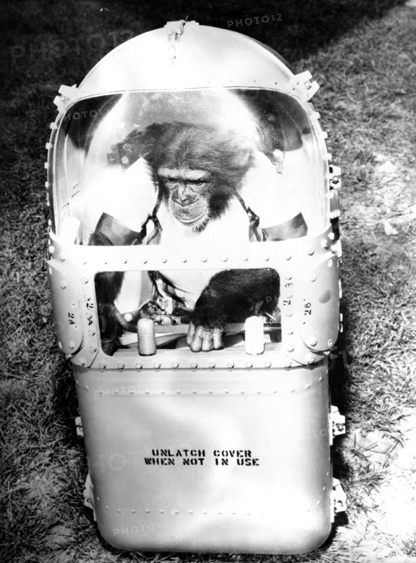 1961 - Launch - 'Ham' - Mercury-Redstone (MR)-2