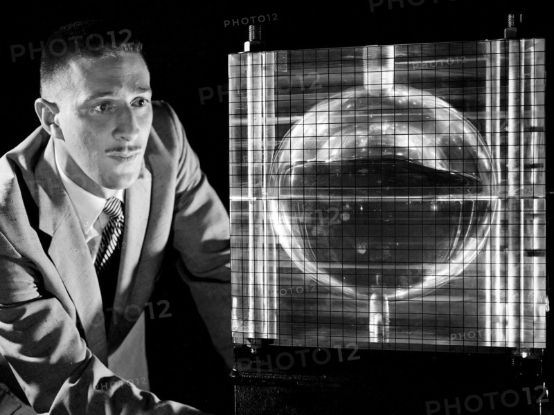 NASA Researcher Andy Stofan Studying Fluid Sloshing