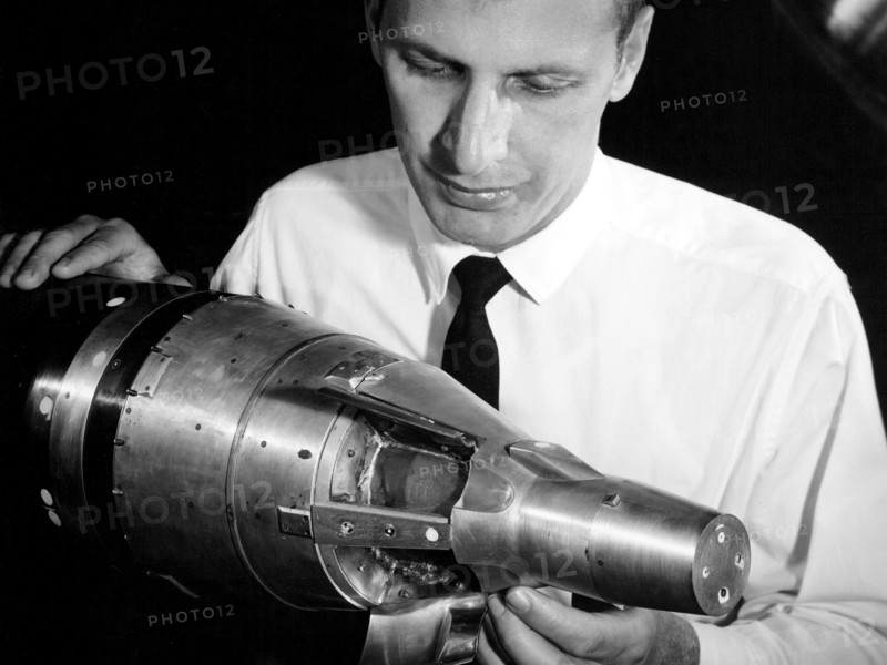 Gemini Model in the 10- by 10-Foot Supersonic Wind Tunnel ca. 1962