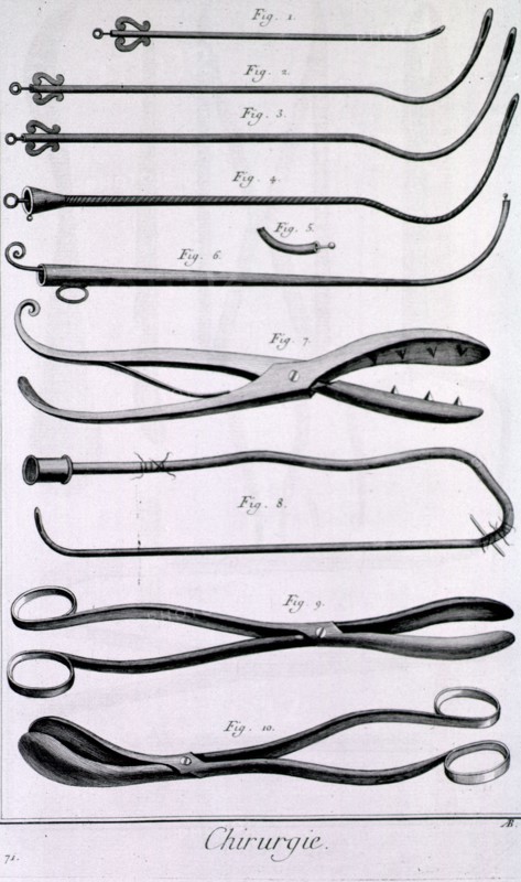 Concernant la taille ca. 1700s