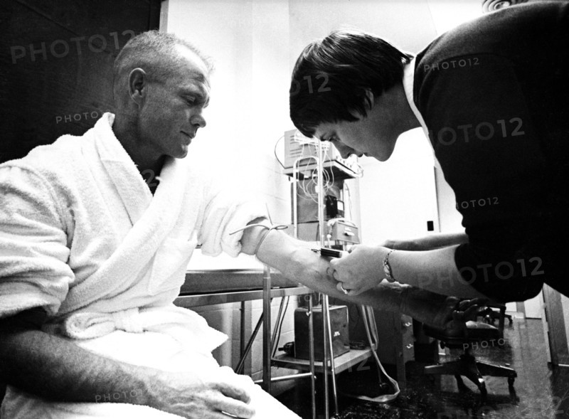 Astronaut John Glenn - Blood Draw - Training - Cape