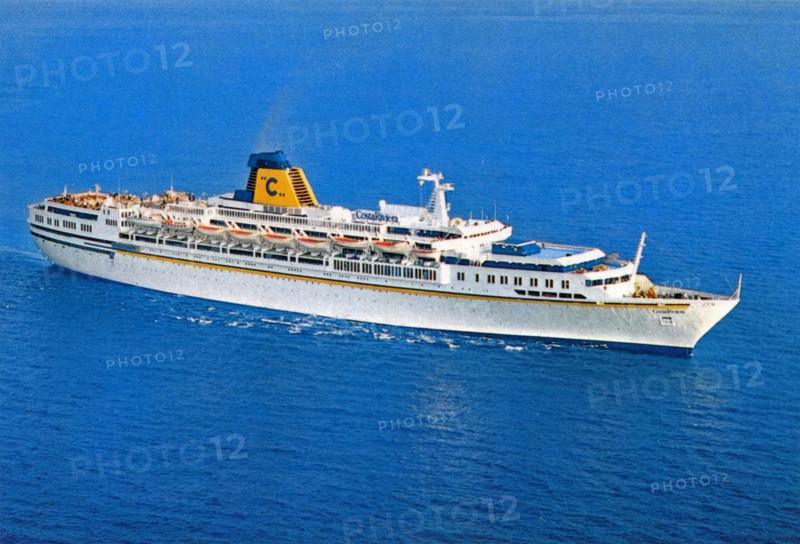 The MN Costa Riviera passenger ship ca. 1980