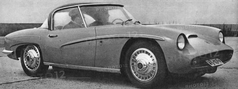 Syrena Sport car developed at the Warsaw Passenger Car Factory ca. 1961