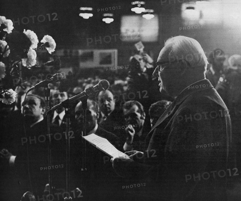 Polish Communist Leader Henryk Jablonski ca. 1974
