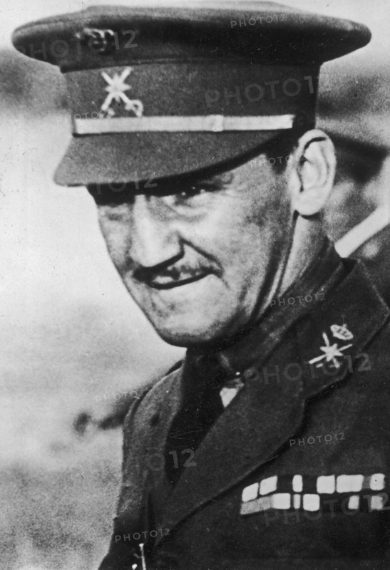 Spanish Civil War History: Portrait of Manuel Goded Llopis ca. 1927-1932
