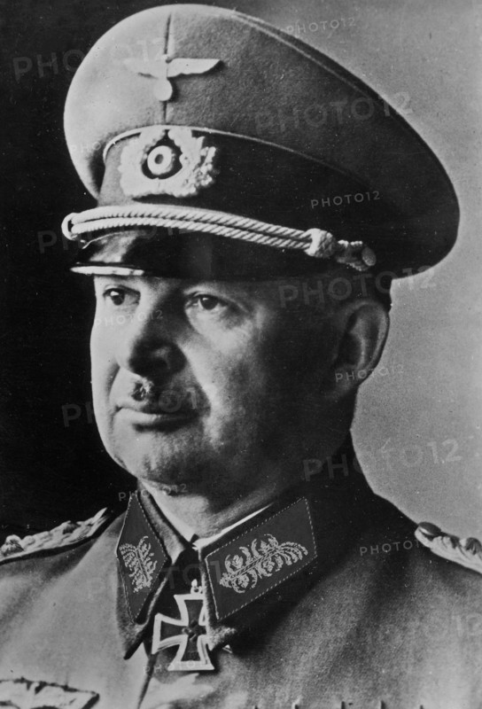 Kurt Zeitzler, German infantry general Portrait (unknown date)