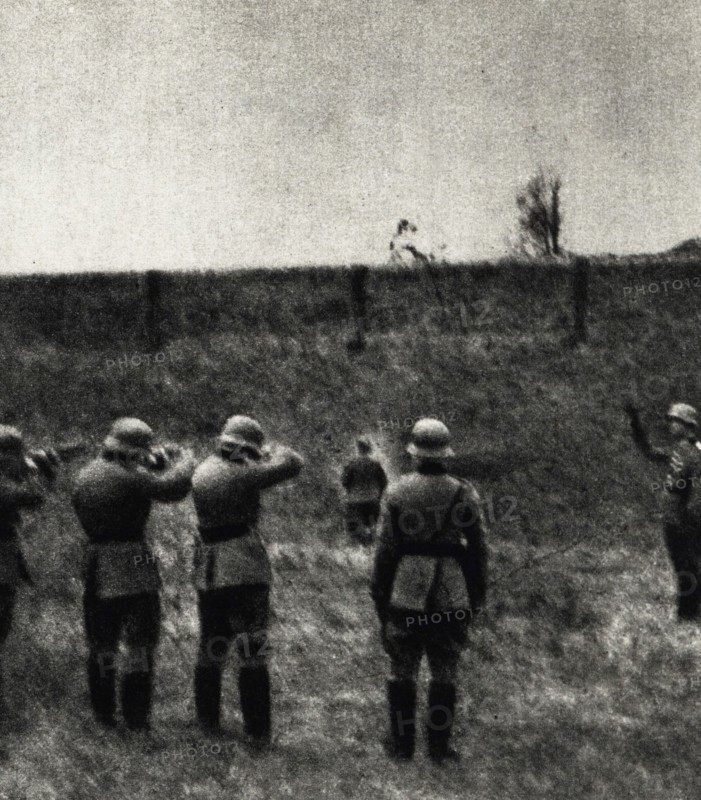 Poland under the Nazi-German occupation. Execution in the village near the city of Nowy Sacz in southern Poland (unknown date)