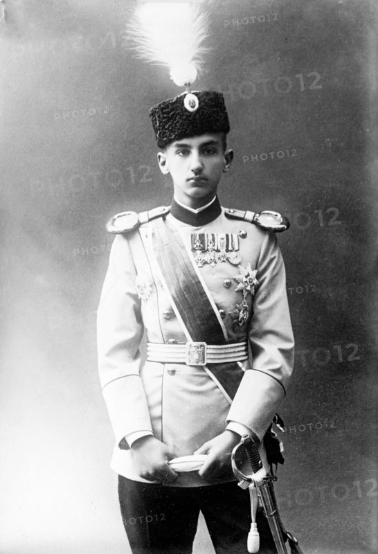 Ex-Crown Prince, in uniform