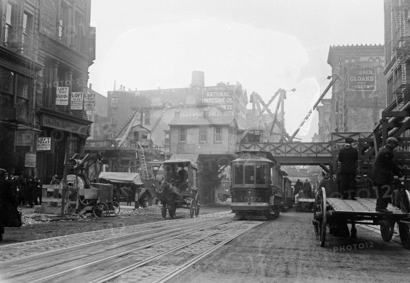 Broadway at Canal St. ca. December 1913