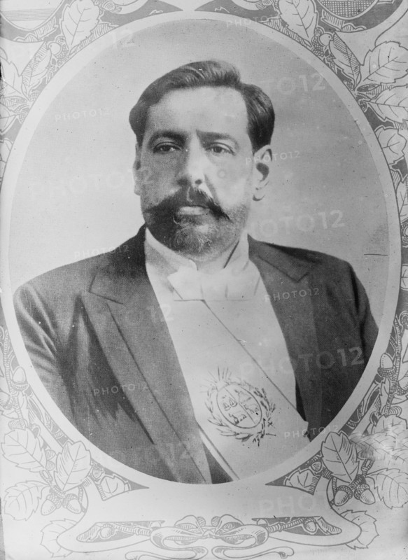 Date: 1910-1915 - President Jose Ordonez of Uruguay