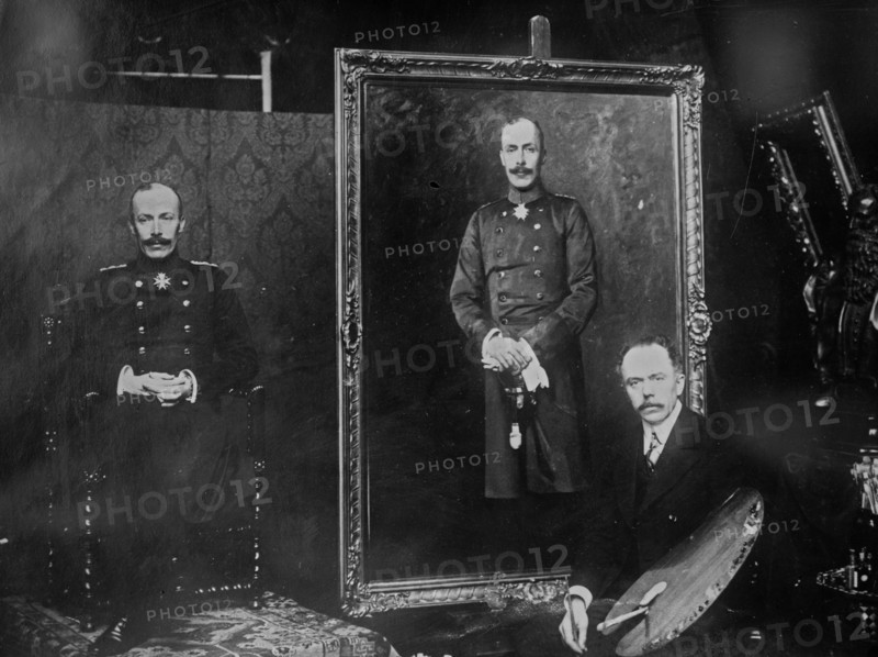 King of Albania sitting for Alfred Schwarz ca. 1910-1915