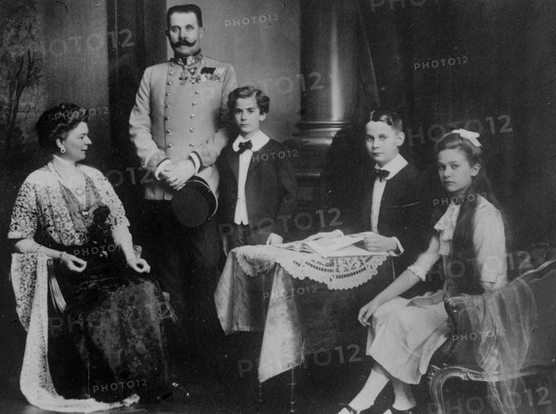 Franz Ferd. & family ca. 1910-1915
