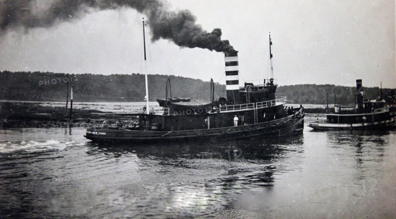 Tugboat A. J. Stone on the Cape Cod Canal 6/26/1915