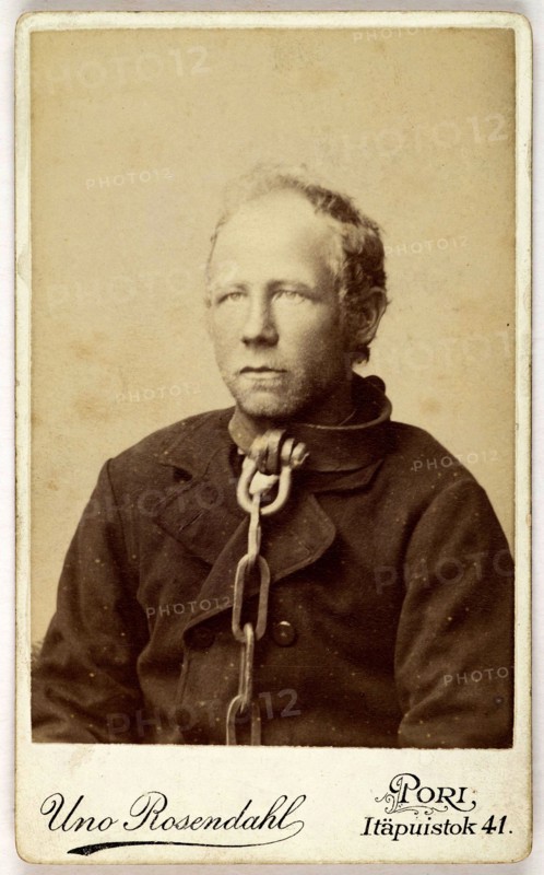 Gustaf Ferdinand Alén, arrested in Pori and accused of murder