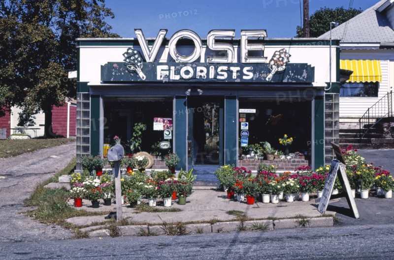 1980s United States -  Vose Florists; Route 122 Cumberland Rhode Island ca. 1984