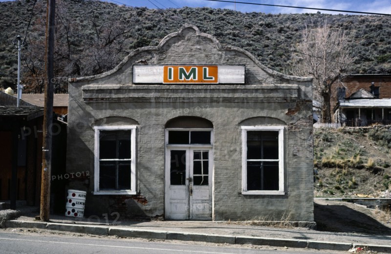 1980s United States -  IML Building, Austin Nevada ca. 1980