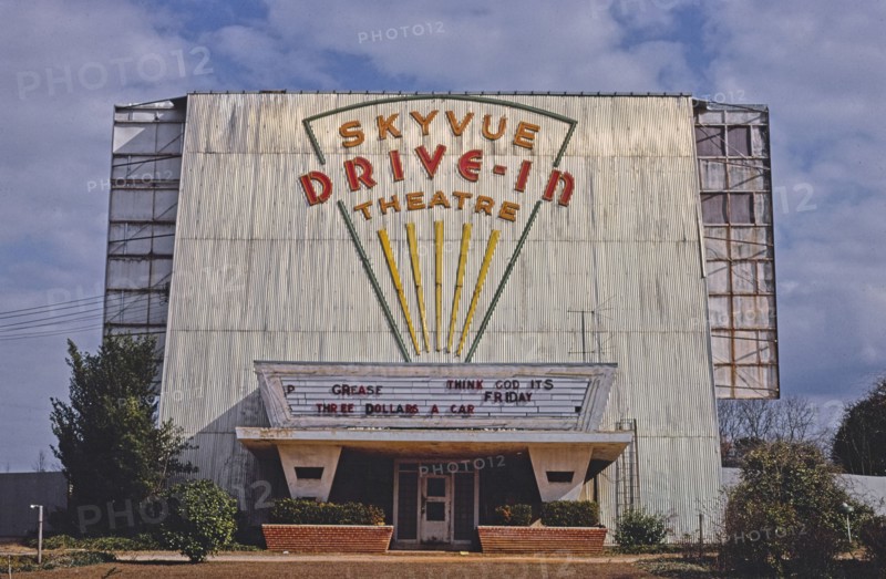 1970s United States -  Sky View Drive-In Theater Dothan Alabama ca. 1979