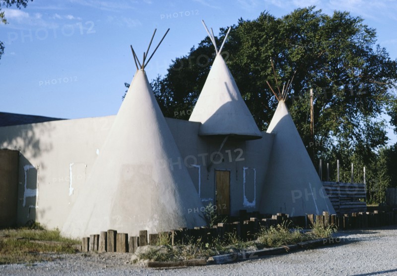 1980s America -  Teepee store, Lawrence, Kansas 1980