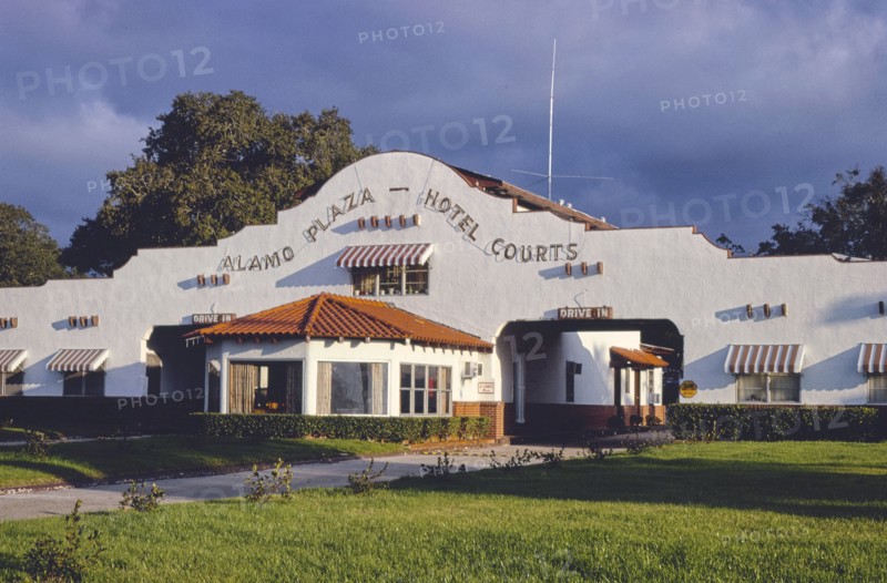 1970s United States -  Alamo Plaza Hotel Courts, Gulfport, Mississippi 1979