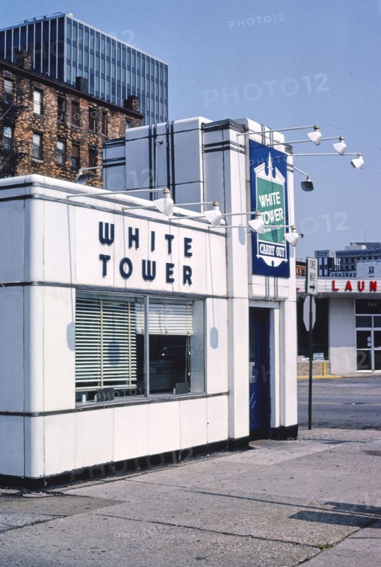 1980s America -   White Tower, Toledo, Ohio 1988