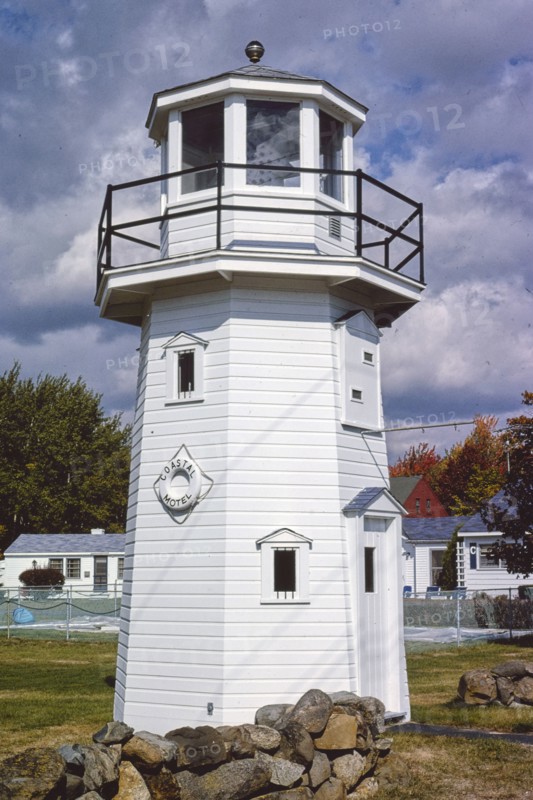 1970s United States -  Coastal Motel, Wells, Maine 1978