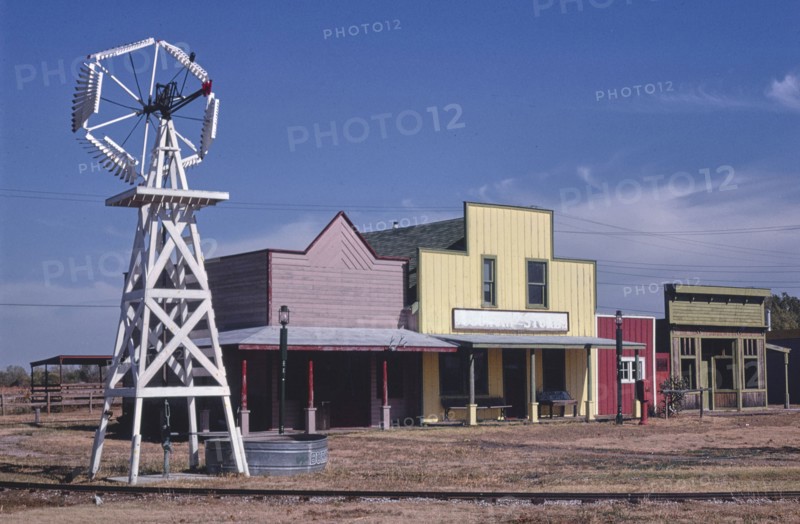 1970s America -   Burketown, Greensburg, Kansas 1979