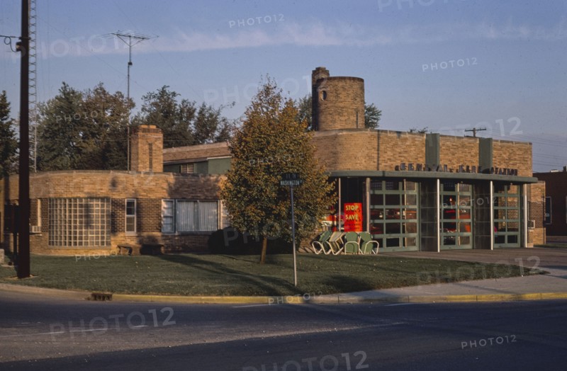 1970s United States -  Fire Department, Columbus, Indiana 1977