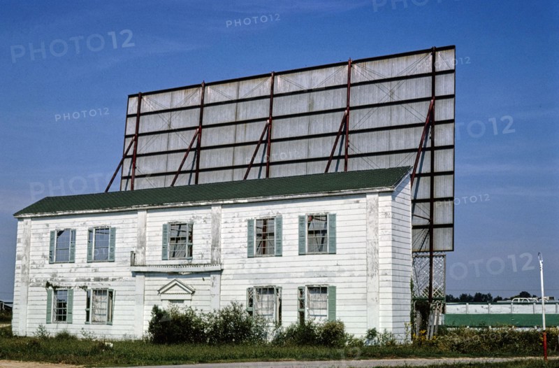 1980s America -  Dixie Drive-In, Route 49, West Helena, Arkansas 1980