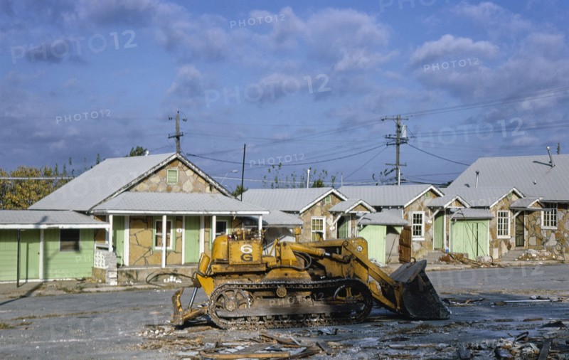 1970s United States -  East 7th Street Motel, Joplin, Missouri 1979