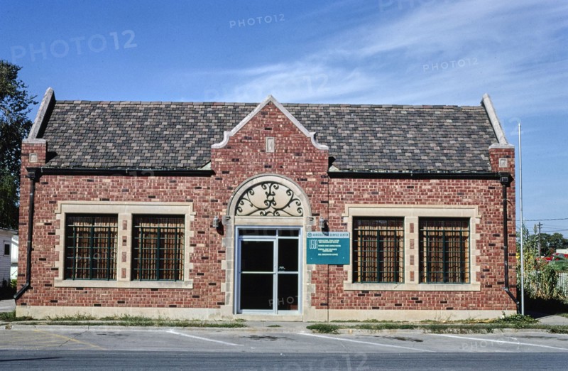 1980s America -  AG Service Center, 2nd Street, Ottawa, Kansas 1980
