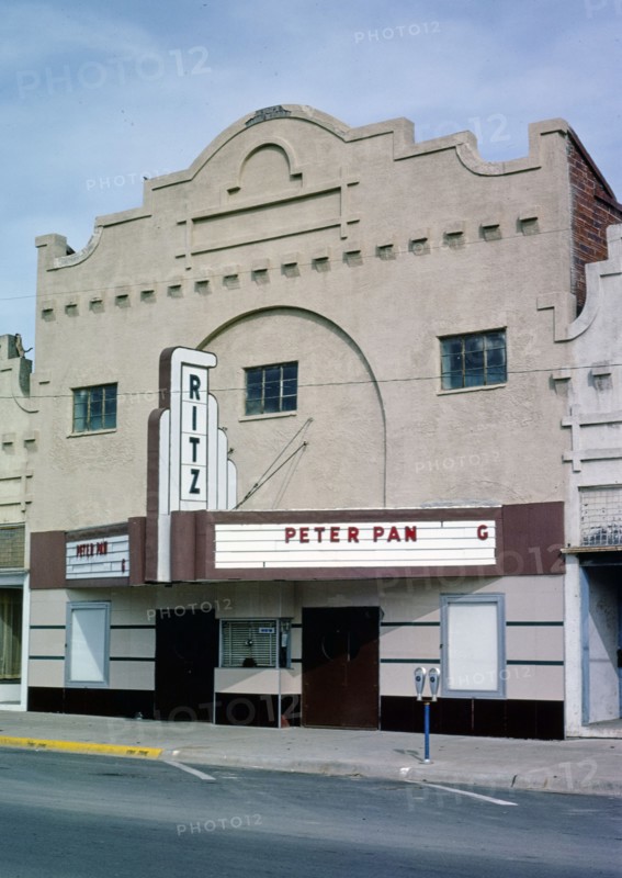 1970s America -  Ritz Theater, Council Grove, Kansas 1977