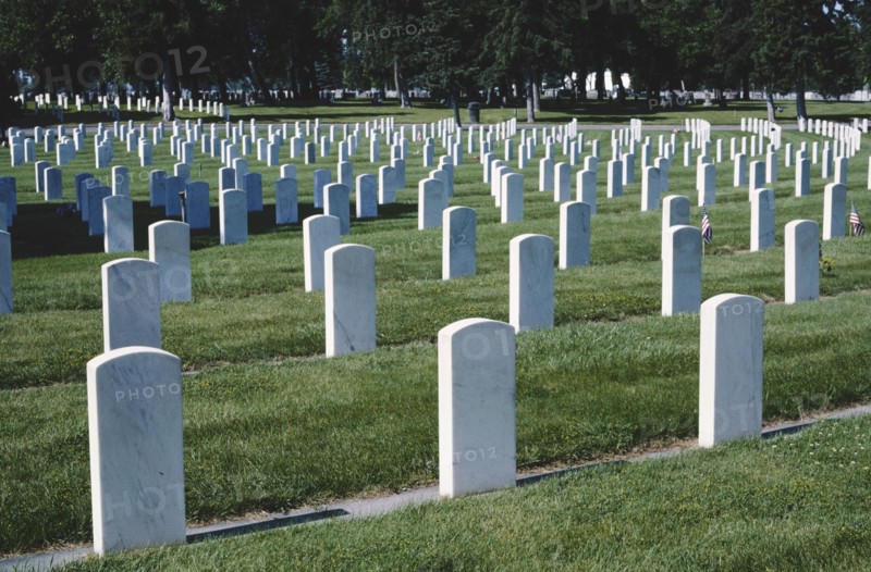 2000s America -  Mountain View Cemetery, Billings, Montana 2004