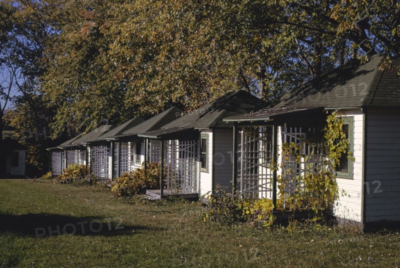1990s United States -  Old cabins, east of Leesville, Leesville, New York 1995
